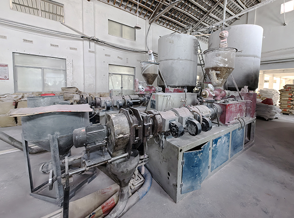 PVC extrusion machine