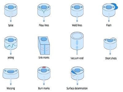 defects of injection molding surfaces