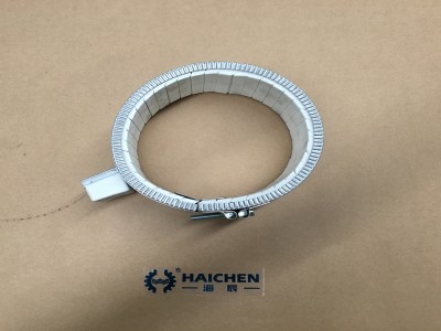 How do heat bands work for injection molding machine