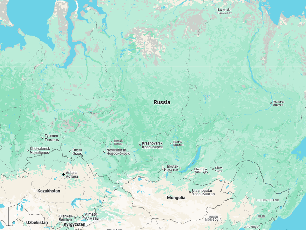 Russia map