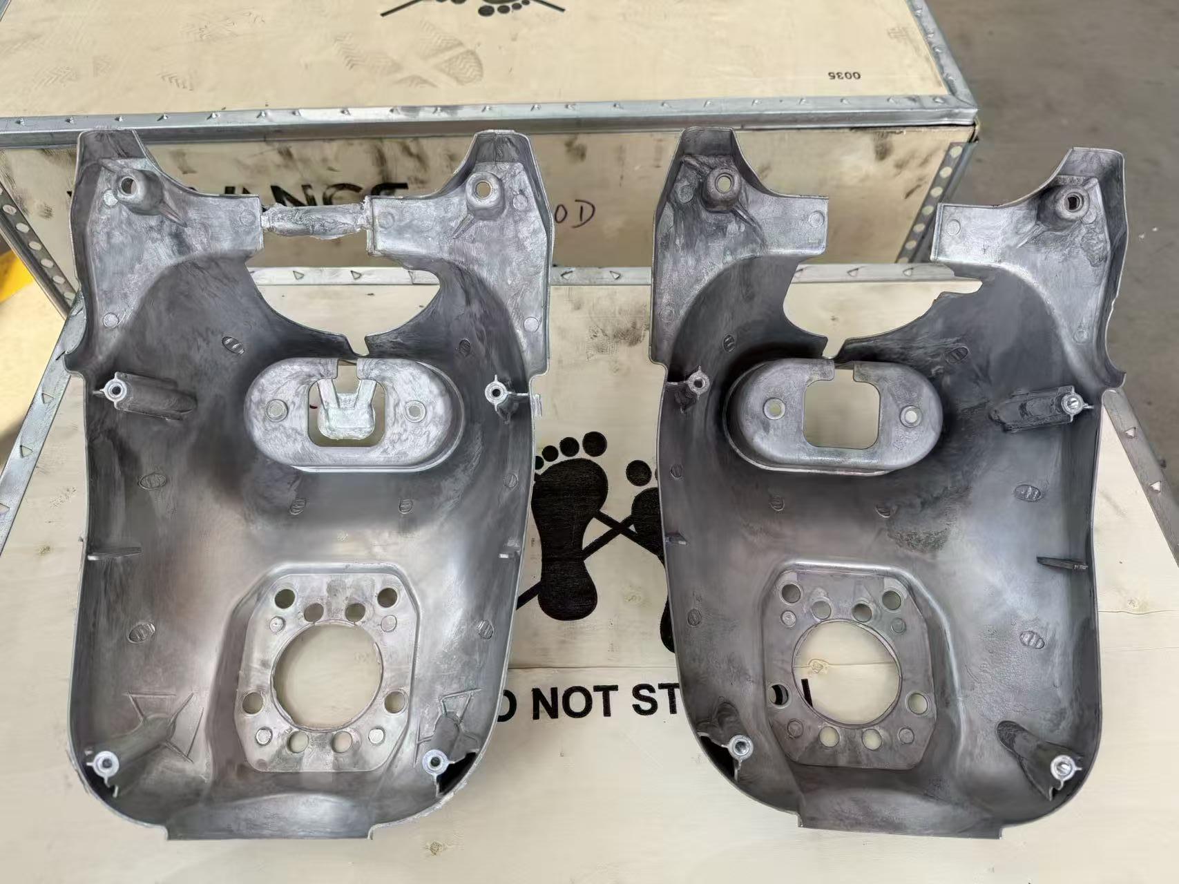 Inner structure of semi-solid magnesium alloy housings